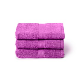 Caleffi 3X Large Bath Towel Set, 55x105cm, 100% Cotton Bath Set - Soft and Absorbent, Great for Bathroom, Face and Daily Use, Shower Towel, Large Towel