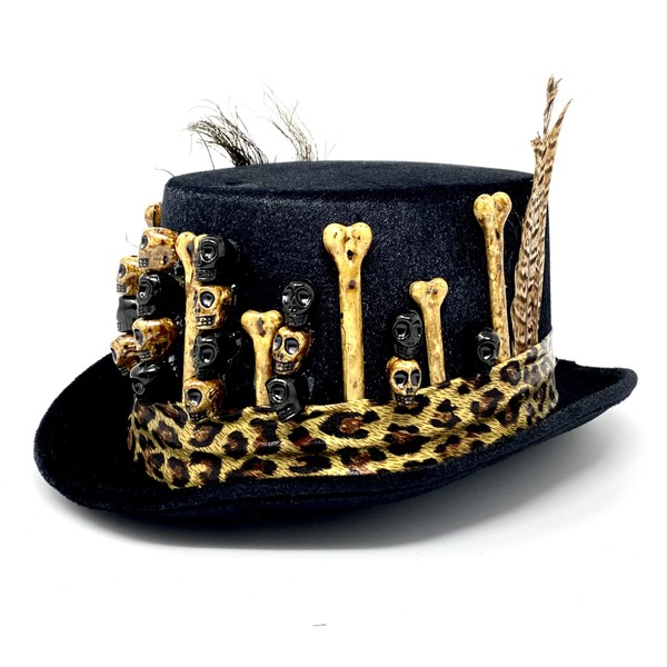 STORM BUY ] Steampunk Top Hat Mad Scientist Time Traveler
