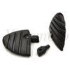 Black Wing Mini Floorboard for passenger 2018-later Softail Fat Boy