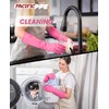 PACIFIC 2 Pairs Reusable Rubber Gloves for Washing Dishes and