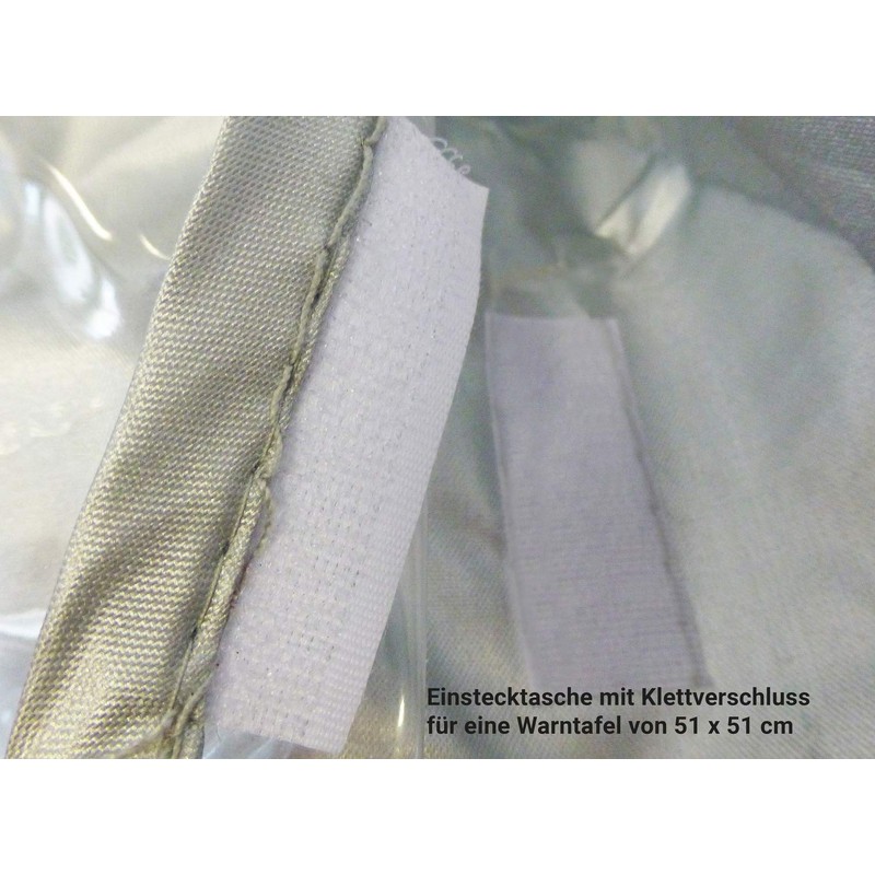 HP Autozubehör Bicycle Cover with Warning Sign Pocket, 18158