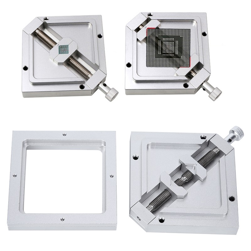 BGA Reballing Station Diagonal Universal Stencil Solder Aluminum Alloy Rework
