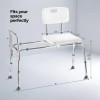 Medical King Sliding Shower Transfer Bench, Adjustable Height, Holds Up