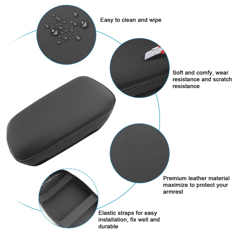 SXCY for 2022-2025 2026 Nissan Frontier Accessories Armrest Cover for