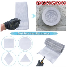 Wire Mesh Roll 30 cm x 3 m 20 Mesh 304 Stainless Steel Woven Wire Mesh Never Rust, Pest Rat Mesh for Preventing Rats Squirrel and Mouse Access TXZWJZ