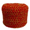 Toilet Paper Cover Orange Gold Retro Fall Crochet Handmade