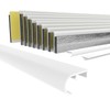 HEXIM PVC Roller Shutter Crossbar for Inserting Roller Shutters into