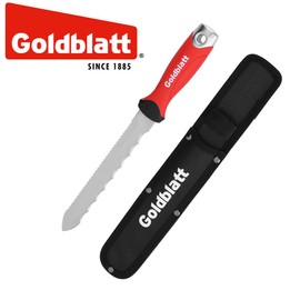 Goldblatt 8Inch Insulation Knife Stainless Steel Blade Double Side Utility Knife
