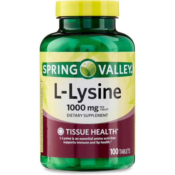 Generic L-Lysine 1000Mg Tablets – Essential Amino Acid for Immune