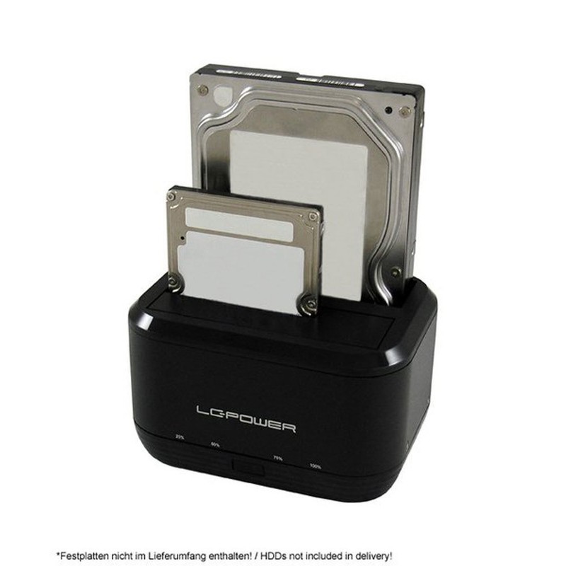 Docking Station 2x HDD USB3 LC-Power
