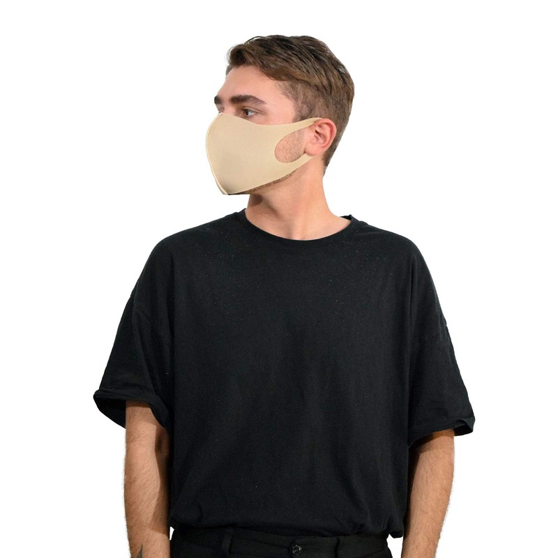 Basic Sense 3D Washable Reusable Thick Reinforced Plain Face Coverings