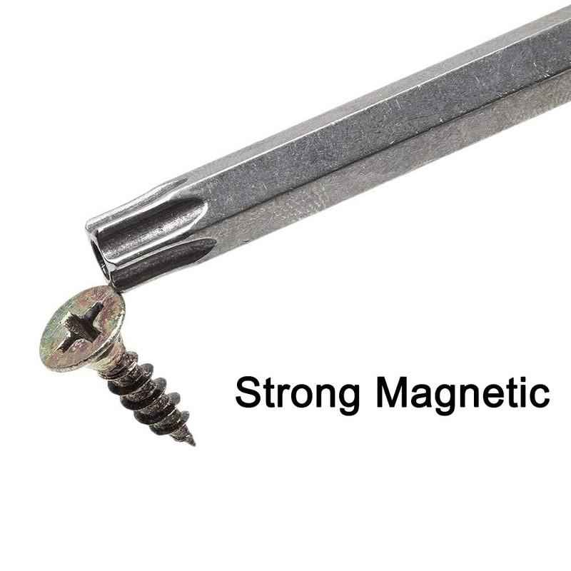 Eyech Torx Star 5 Point Screwdriver Bits Sets,Magnetic Security Tamper