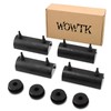 WOWTK Hard Saddlebag Rubber Grommets & Support Cushions Mounts for