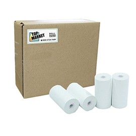Top Market Thermal Cash Register Roll Paper 58 mm 紙幅 X 30 mm φ X 8 mm Core Sleevless, 20 Rolls, 50-Pack