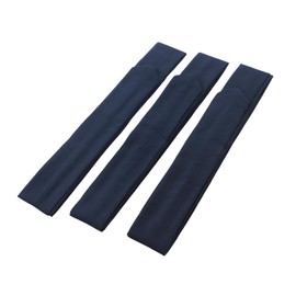 [SAKIKU-EN] Men's Navy Blue Waist Straps, Choose from 1, 2, 3 Pieces, Length Approx. 96.7 inches (244 cm), Width Approx. 1.8 inches (4.5 cm), Muslin, Waist Strap, Single Item or Set, Men's, Navy,