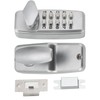 Mechanical Keyless Door Lock, 2-8 Digit Code Combination Entry Door
