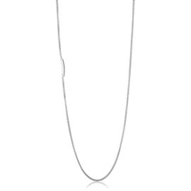 Esprit Cross & Turn 4357930 Women's Necklace 925 Sterling Silver 85 cm, Plate with white zirconia, Cubic Zirconia