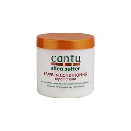 Cantu Crema reparadora acondicionador sin enjuague con manteca de karité, 16 onzas (el embalaje puede variar)