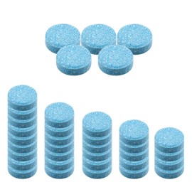 lqwidyf 50 Pcs Auto Windshield Washer Solid Car Cleaning Effervescent Tablets,Windshield Washer Concentrate Tablets for Car,Kitchen Window Glass Cleaning
