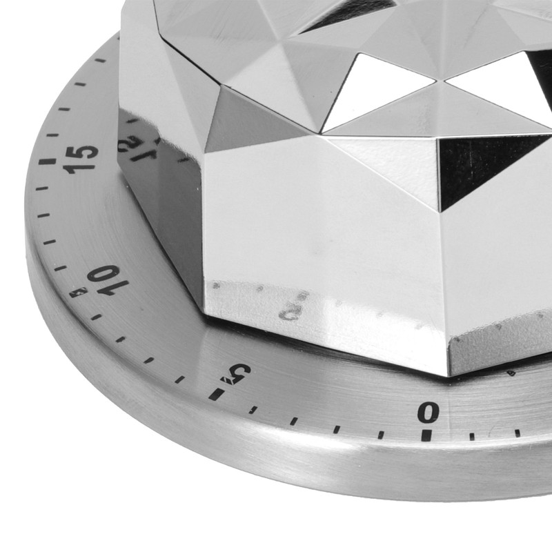 Mechanical Magnetic Timer for Cooking Backing Stainless Steel Body Countdown