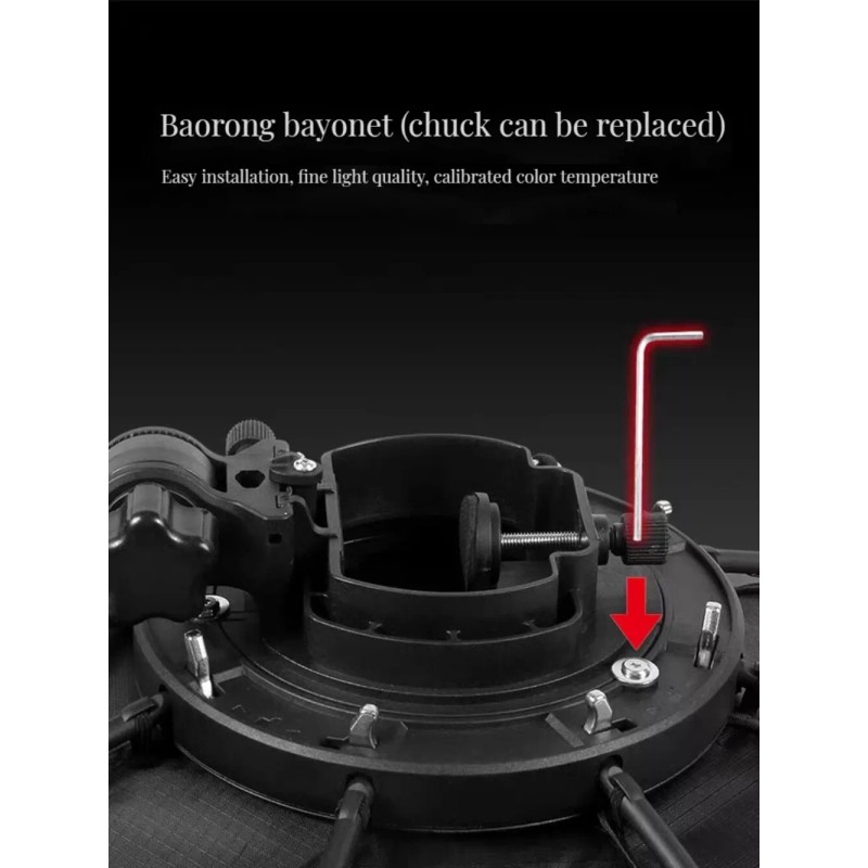 TRIOPO US TRIOPO KS2-90 35.4" Foldable Octagon Softbox S Bracket