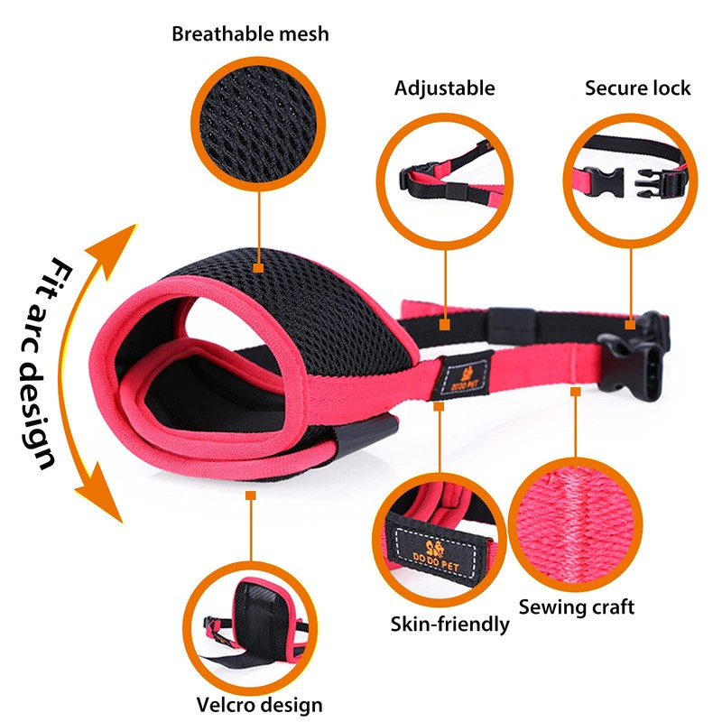 VanderHOME Dog Muzzle Muzzle for Training Dog Mask, Adjustable, Muzzle