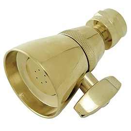 Kingston Brass K131A2 1-3/4-Inch Shower Head, Polished Brass