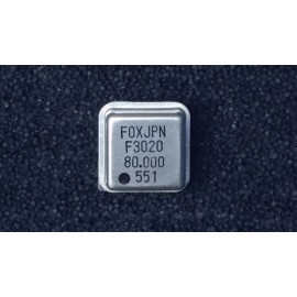 ACTEL Fox Electronics F3020 4-Pin Crystal Oscillator 80.000MHz (80MHz) - New