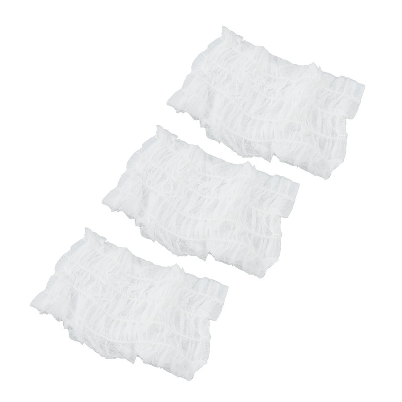 100PCS Facial Spa Headbands Non Woven Fabric Elastic Wrap Makeup