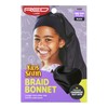 Red by Kiss Kids Satin Braid Bonnet, Comfy Wide Band