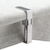 Fackelmann Tecno Tablecloth Clips, Stainless Steel Table Cloth Holder with