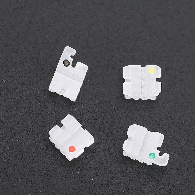 Dental Orthodontics Brackets Ceramic Teeth Correction Brace Dentist Supplies