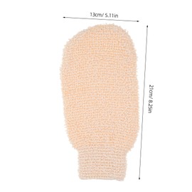 Outanaya Spa Exfoliating Body Scrub Glove Deep Cleansing Exfoliator Mitt for Men Women Quick Efficient Dead Skin Cell Remover Suitable for All Skin Types for Family