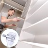 PAGOW 3mm 1/8 Inch Shelf Support Peg, Clear Cabinet Shelf