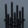 M6-1.0 x 30mm Flanged Button Head Socket Cap Screws (25