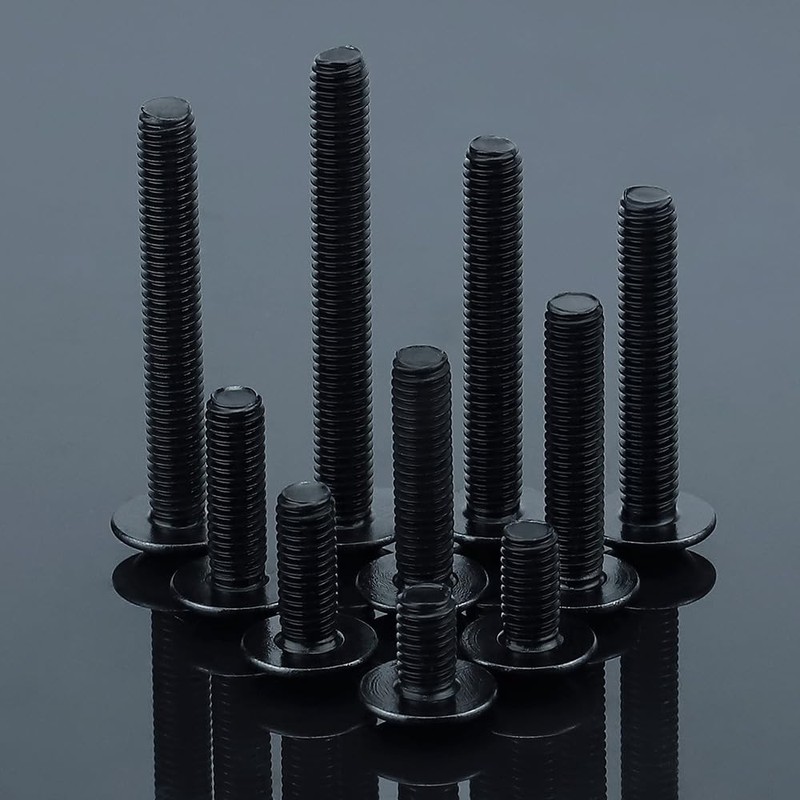 M6-1.0 x 30mm Flanged Button Head Socket Cap Screws (25