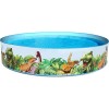 Alberca Circular Infantil De Dinosaurios Grande De 244 Cm