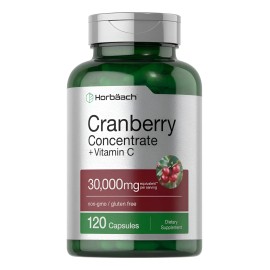 Cranberry Vitamina C Suplemento Dietetico 120 Capsulas