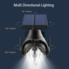 Solar Sensing Light 300lm 3 Modes Waterproof Simulated Camera Motion