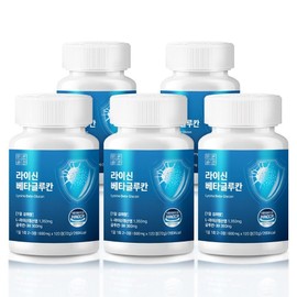 Clear Habits L-lysine beta-glucan lysine zinc, 5, 120 tablets / 맑은습관 L-라이신 베타글루칸 엘리신 아연, 5개, 120정