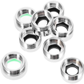 Juego de Adaptadores de Grifo de Metal y Acero Inoxidable para Filtro Purificador de Agua, Conexión Fácil y Prevención de Herrumbre, Adecuado para Cocina y Jardín
