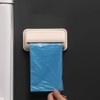 1Pc Apricot Trash Bag Dispenser Roll Holder, Kitchen Trash Bag