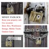 60mm High Security Heavy Duty Lock with Keys Gym Warehouse
