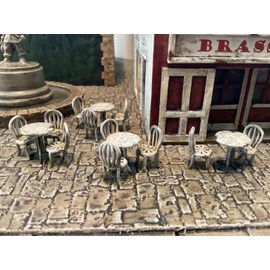 Rubicon Models 283007 Domestic Furniture Set 1:56 Plastic Model Kit