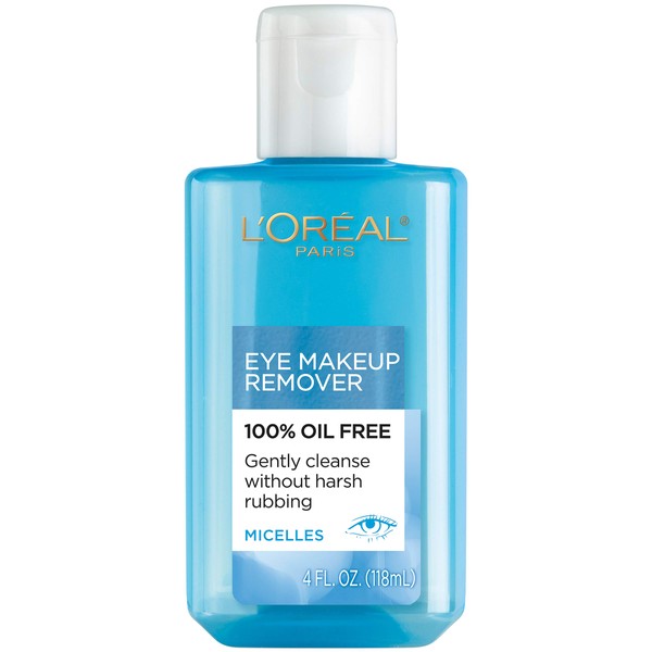 L'Oreal Clean Artiste Oil-Free Eye Makeup Remover, 4 oz