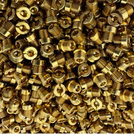 BAYWORD For Holley Carburetor 1/4-32 Gas Main JETS ASSORTMENT KIT The aperture size is:80 81 82 83 84 85 86 87 88 89,10 sets in total, 2 pcs per size,Thread size: 1/4"-32