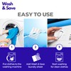 WASH & SAVE Laundry Detergent Sheets (60 Loads, 30 Sheets)