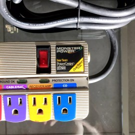 Monster Power Home Theatre PowerCenter HT800 Surge Protector New Open Box.