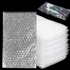 CYEER Pack of 100 Bubble Wrap Bags 15 x 25 cm, Bubble Wrap Bags, Bubble Wrap Bags, Bubble Wrap Packaging Material for Shipping Packaging, Shockproof Padding