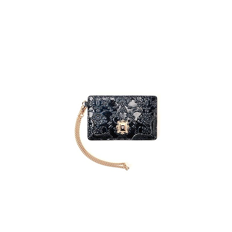 [ANNA SUI] [ANNA SUI] Pass Case, Rumi Purple, navy